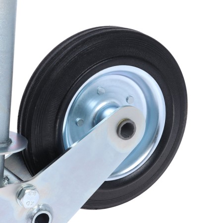 The support wheel of the trailer, automatic lock, Ø 42 mm, load up to 150 kg-3
