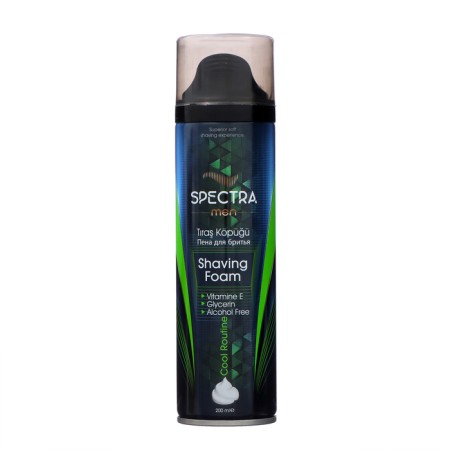 Shaving foam spectra cool routine, 200 ml