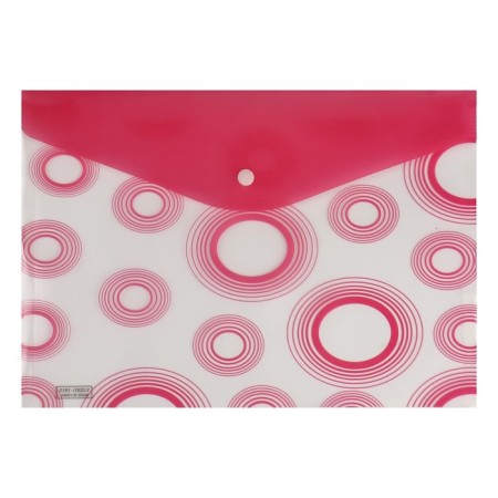 Folder-convert on the button, A4, 180 microns, "Circles", mix-3