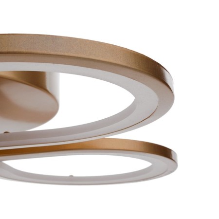 Lamp "Galaxy" 033700 LED 100W gold 57x57x7.5cm-7