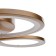 Lamp "Galaxy" 033700 LED 100W gold 57x57x7.5cm