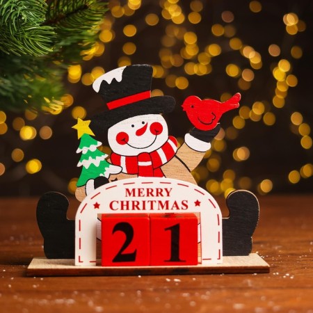 Eternal calendar “Happy New Year!”, 15 cm, mix