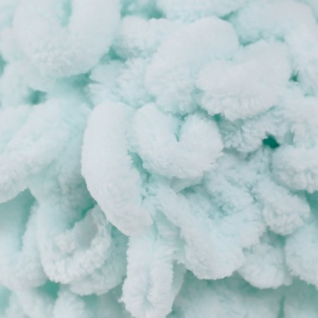 Yarn "Puffy" 100 % micropoliester 9m/100g (15 iceberg)-2