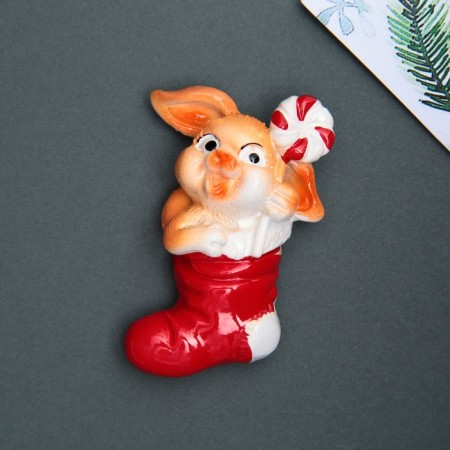 Magnet "Bunny", 6 x 4 cm