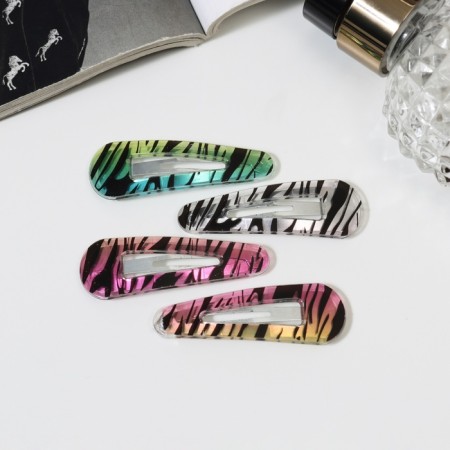 Invisible hair "Gloria", set 4 pcs., Strips Color, 5 cm, mix