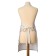 Apron "Ethel" Floral Mood 70x60 cm, 100% cotton, reps 210 g/m2