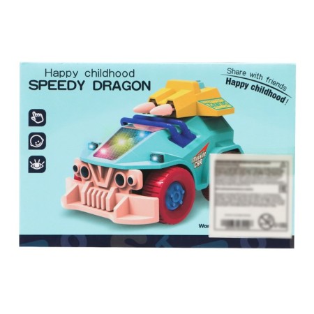 Tiger tank, shoots rockets, light and sound, works from batteries, color colorful color-6