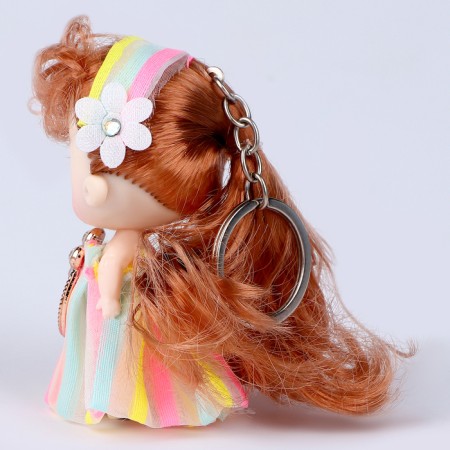 Keychain "doll" with one tail, 9 cm-3