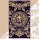 Tmachry Ethel Leo towel Violet, 67x130 cm, 100% cotton, 420g/m2