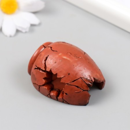 Figure for Florarium Polystone "Clousse of broken vase" 5x4x3.2 cm-3