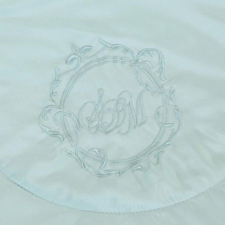 A set with a blanket "Tiara", size 160x220 cm, 160x240 cm, 50x70 cm, menthol color-2