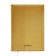 Leduced Diary A5, 160 sheets, attomex.Rigent, solid boumvinyl cover with foam rubber, lies, block 70 g/m2, golden