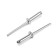 Rolls exhaust tundra krep, aluminum-old, 4 x 16 mm, in the package 500 pcs.