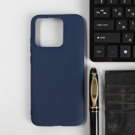 Pero cover, for Xiaomi Redmi 10a, silicone, blue