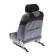 A kit for the front seats "Bakhtag", 2 T -shirts, 2 headrests, a reflective print