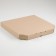 Pizza box, brown, 42 x 42 x 4.5 cm