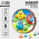 Painting and modeling wood for children. Set for creativity "Funny Birds"