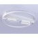 LED ceiling LED Ambrella Light, Linetech, FL51461, LED, 106 W, 7950LUM, 3000-6400K, white color