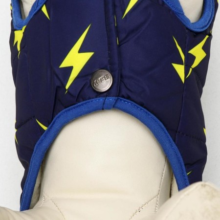 Dog jacket "Lightning", S (DS 20 cm, Osh 23 cm, OG 32 cm), dark blue-3