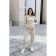 Female ISee suit, size 52, beige color