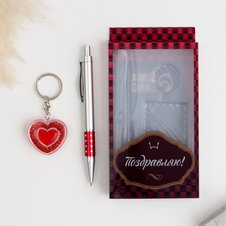 Gift set 2B1 (pen, head of heart)-1