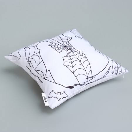 Pillowcase for coloring "Web", 30 x 30 cm-7