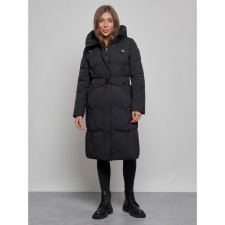 Coat insulated winter female, size 44, black color