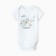 Body baby with short sleeve, blue color, height 62 cm