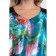 Female blouse, size 58, blue color