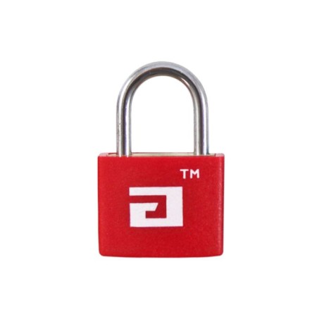 Castle for suitcases "Allur" VS1L-20, D = 2.8 mm, red