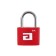 Castle for suitcases "Allur" VS1L-20, D = 2.8 mm, red