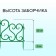 Decorative fence, 32 × 300 cm, 6 sections, plastic, green