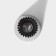 Confectionery nozzle, D = 4.2 cm, 2,7 cm exit, stainless steel