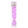Zumba Kanecalon is monophonic, corrugated, 60 cm, 100 g, lilac color (#ay36)