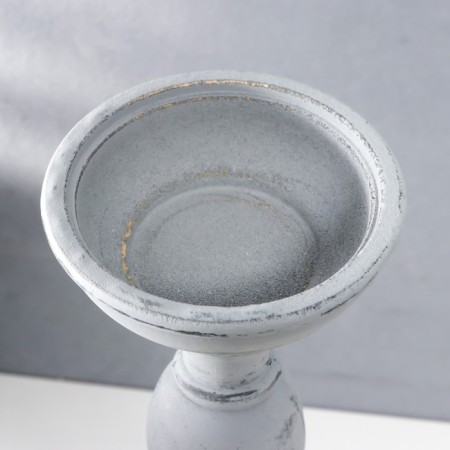 Summary tree for 1 candle "Elegan" Gray aged 46.5x11.5x11.5 cm-1