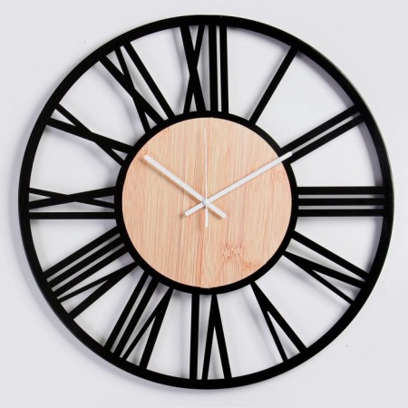 Wall clock, series: loft, "lafhi", smooth move, d-60 cm