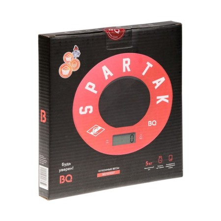 Kitchen Libra BQ-KS1007, electronic, up to 5 kg, red-8