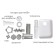 JVC JK-MG125, electric, 1800 watts, reverse, 2 lattices, white