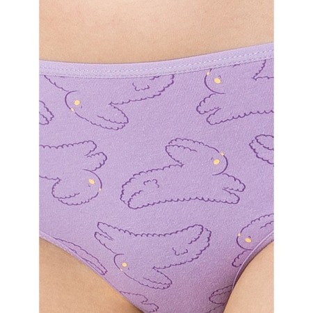 Panties for girls, height 86 cm, peach, lavender, azure, 3 pcs-1