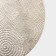 Serving napkin on the table "Hypnosis", d = 38 cm, color gold