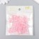 Busins ​​Plastic "Crystal multi -graphic. Pink nude" Transparent set of 20 g 1x1x1 cm