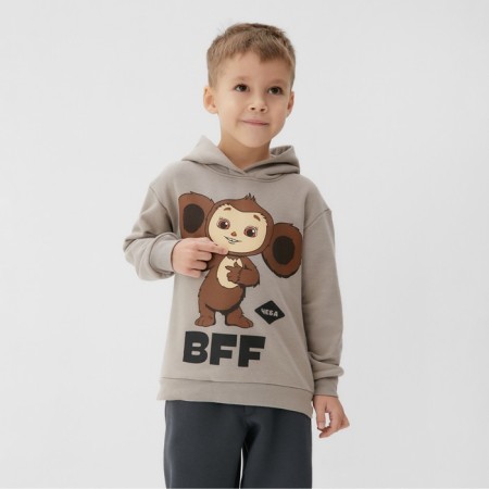 Sweatshirt Children's kaftan Cheburashka r. 36 (134-140 cm)-2