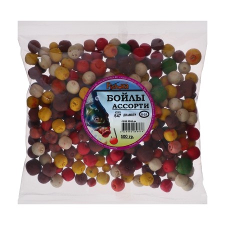 Boilles Fish.ka, Assorted, 8-18 mm, 500 g