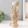 Polystone souvenir "Hothee with a caliper of gold" sandy 11x7x27.5 cm