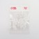 Paint caps, d = 14 mm, set - 25 pcs, transparent color