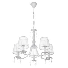 Chandelier 2148/5 E14 40W white 55x55x36 cm Bayerlux