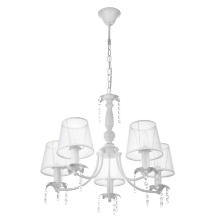 Chandelier 2148/5 E14 40W white 55x55x36 cm Bayerlux