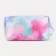 Cosmetic bag with lightning, blue color