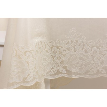 Ready tablecloth "Openwork" Gloria, 152 x 264 cm, sipia color-3