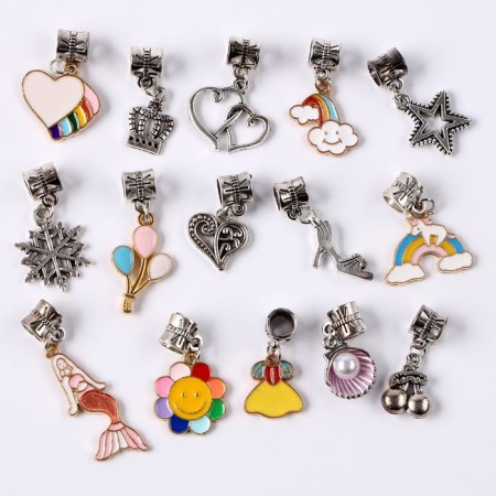 Set for creating children's jewelry in the box "Bright joy"-9